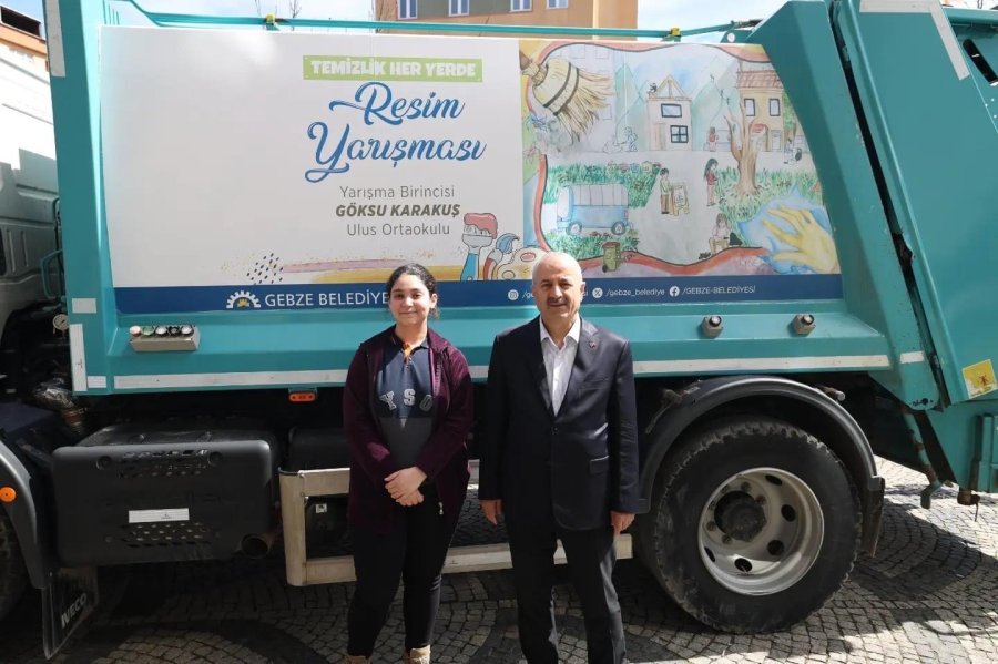 Dereceye giren öğrencilere ödüller Başkan Büyükgöz’den