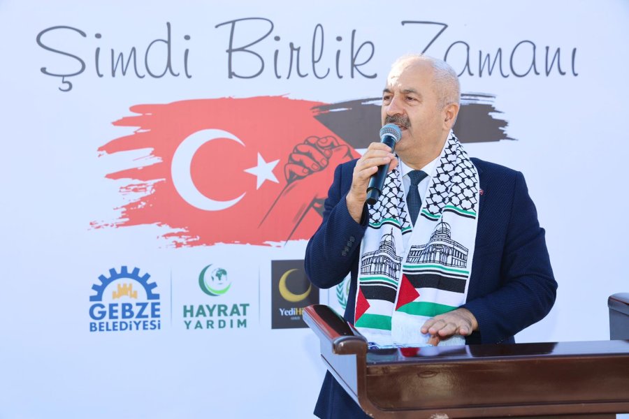 Gebze’de Filistin’e Destek Kermesi Düzenlendi