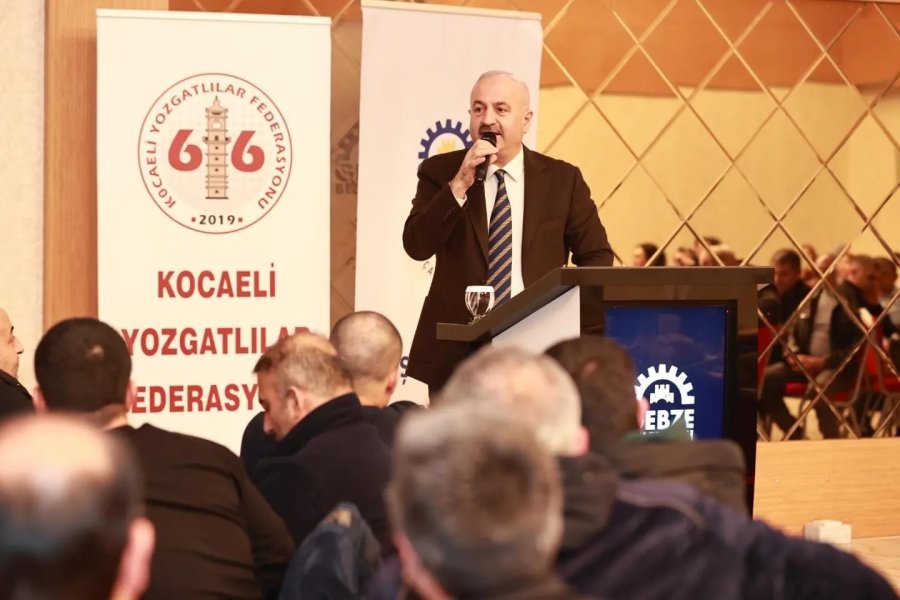Gebze’deki Yozgatlılar Başkan Büyükgöz’e konuk oldu