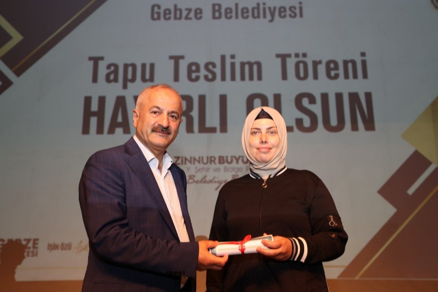 Balçık ve Denizli’de Hak Sahiplerine Tapular