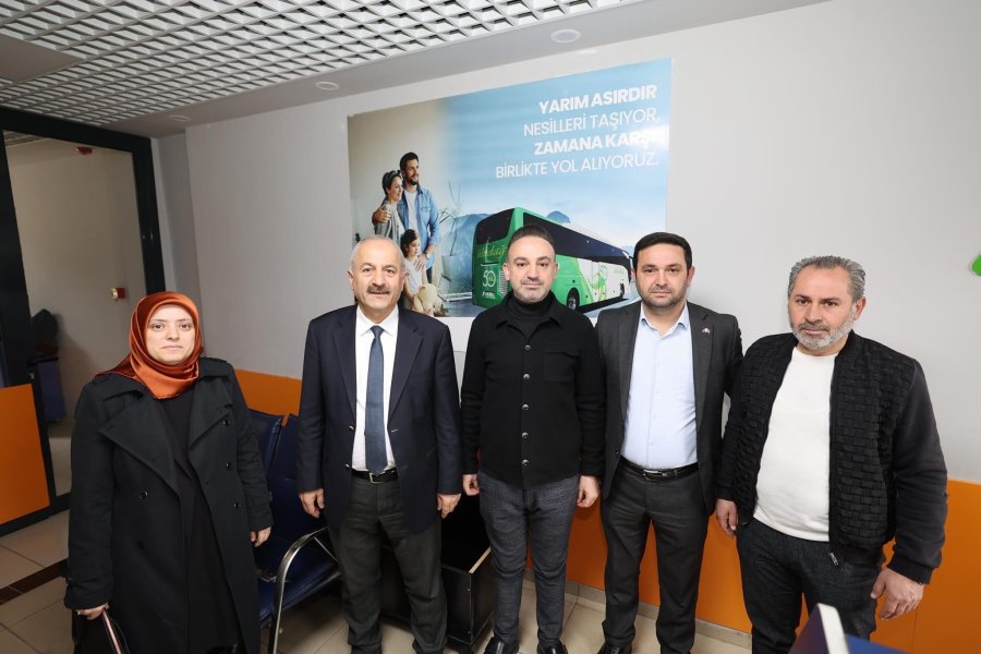 Başkan Adayı Büyükgöz Terminal Esnafına Gitti   