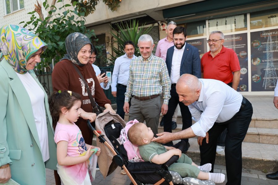 Başkan Zinnur Büyükgöz Arapçeşme’de Esnafla Bir Araya Geldi