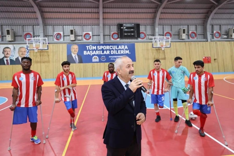 Gebze’nin gururu Ampute FK  Dostluk Maçının da Galibi