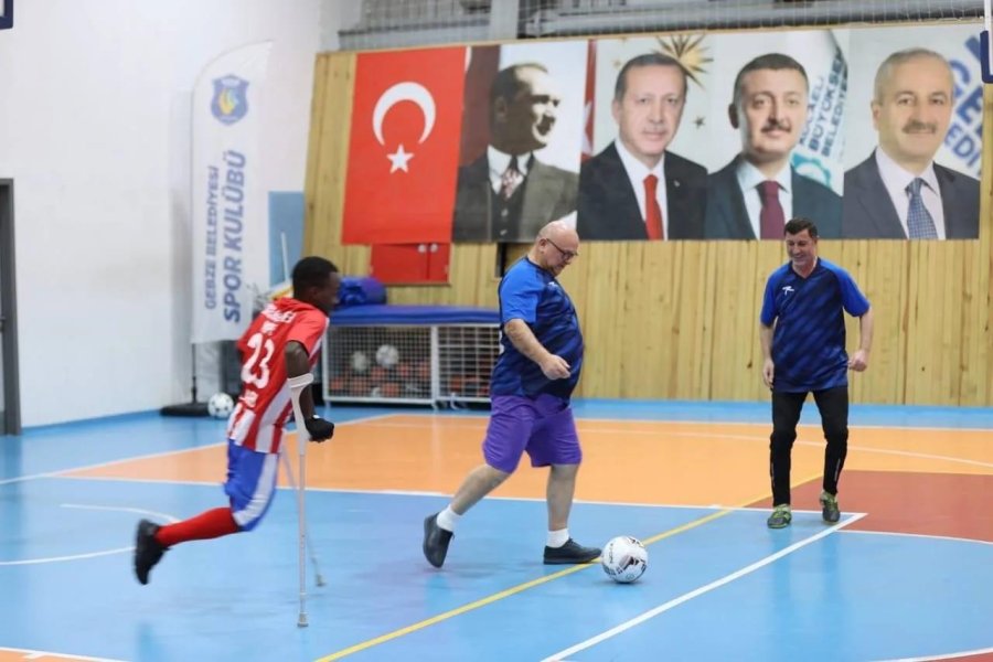 Gebze’nin gururu Ampute FK  Dostluk Maçının da Galibi