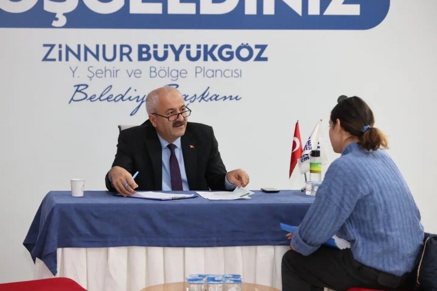 Başkan Büyükgöz Halk Buluşmasında Ağırlıyor