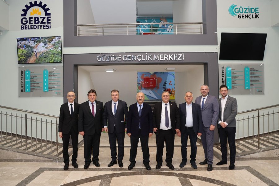 Gebze Belediye Başkanı Büyükgöz, Shumen Belediye Başkanı Kristov’u Ağırladı