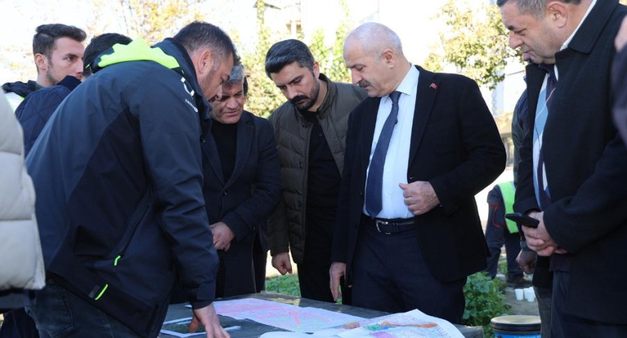 Topçular–İstasyon Caddesi Arasında 90 Sokakta Yol Çalışması