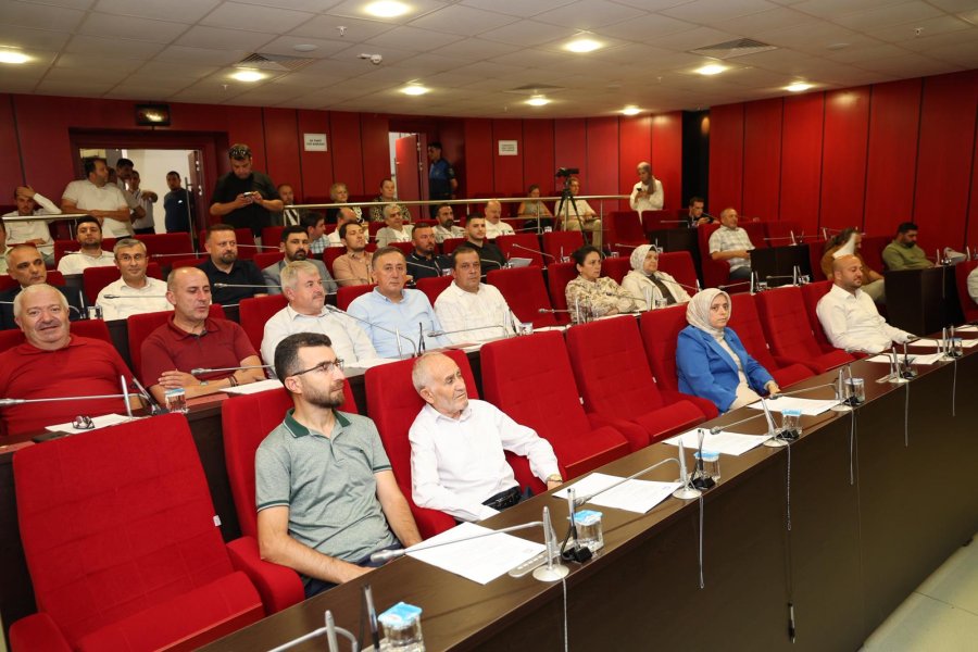 Gebze Belediyesi Ağustos Ayı Meclisi Tamamlandı