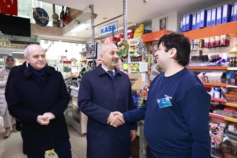 Cumhur İttifakı Başkan Adayı  Büyükgöz Gebzeyi Adım Adım Dolaşıyor