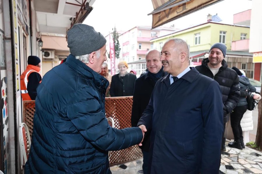 Cumhur İttifakı Başkan Adayı  Büyükgöz Gebzeyi Adım Adım Dolaşıyor