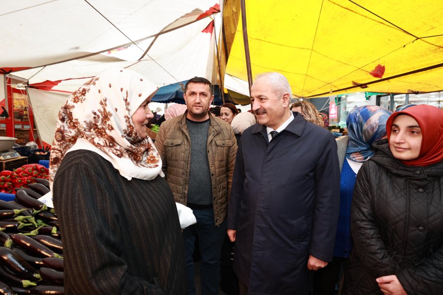 Başkan Adayı Büyükgöz her yerde 