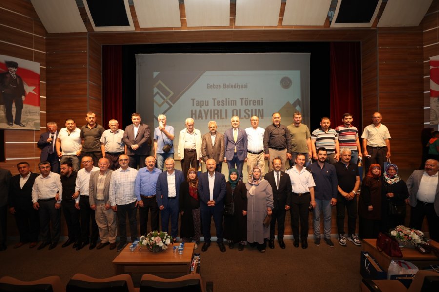 Balçık ve Denizli’de Hak Sahiplerine Tapular