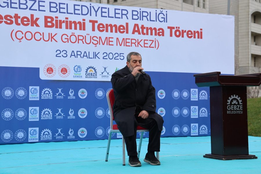 Çocuk Görüşme Merkezi’nin Temeli Gebze’de Atıldı