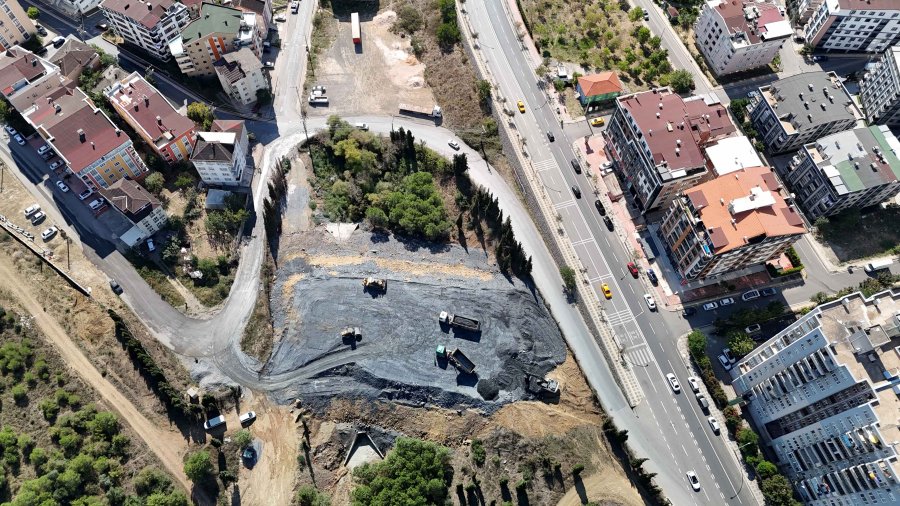 Gebze’de trafiği rahatlatacak çalışmalar