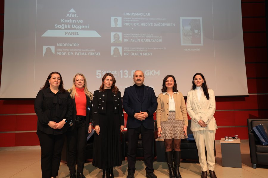 Gebze’de “Afet, Kadın ve Sağlık” Konulu Panel