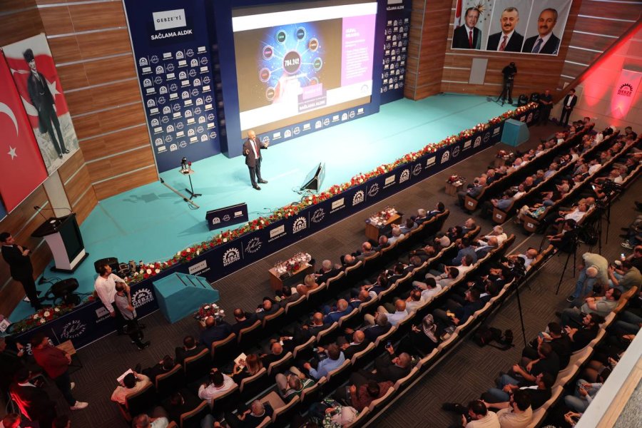 Gebze Belediyesi Hizmet ve Yatırım Dönem Toplantısında Konuşan Başkan BÜYÜKGÖZ: