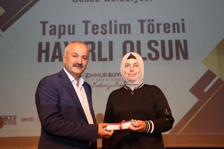 Balçık ve Denizli’de Hak Sahiplerine Tapular