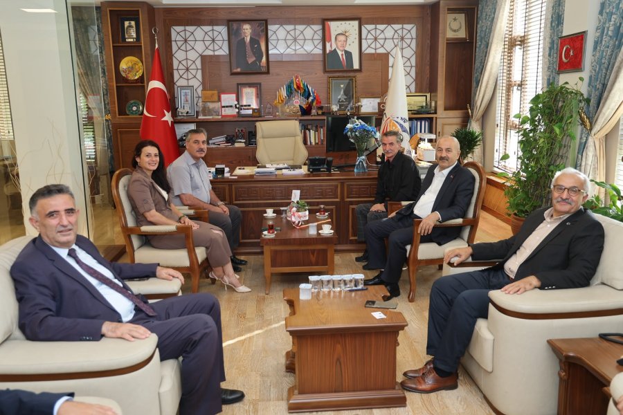 Rektör Mantar’a Hayırlı Olsun Ziyareti