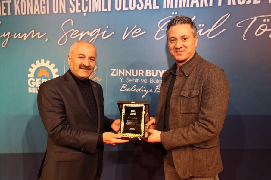 Gebze Hükümet Konağı Proje Yarışmasında Ödüller Sahiplerine Takdim Edildi