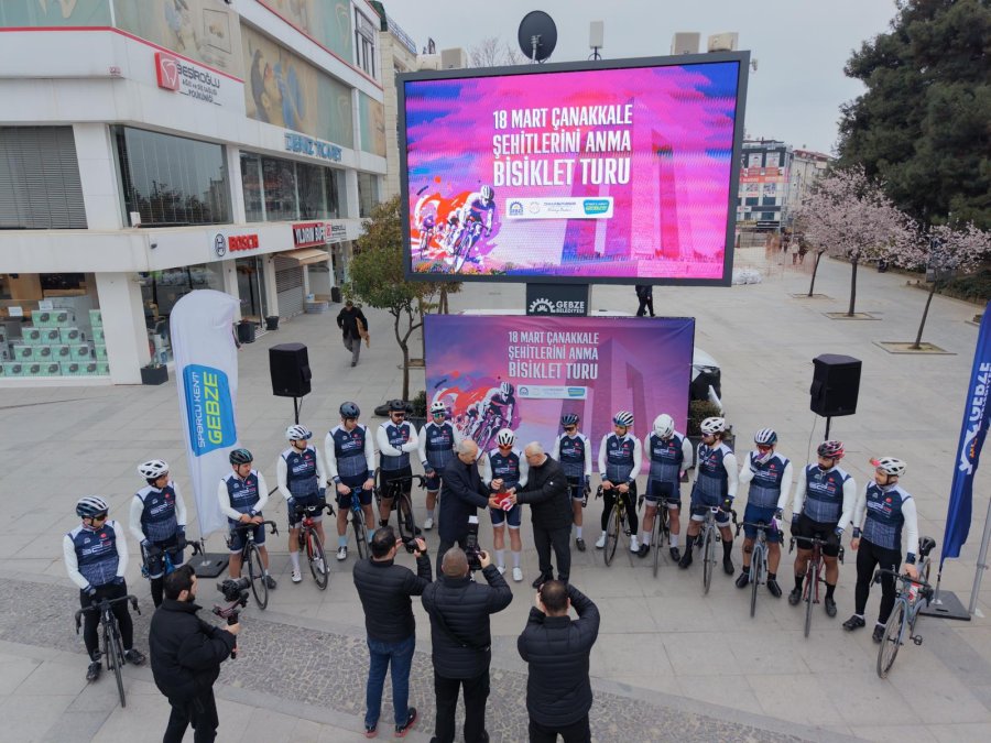 GEBZE BELEDİYESİ’NİN DÜZENLEDİĞİ 450 KMLİK VEFA YOLCULUĞU