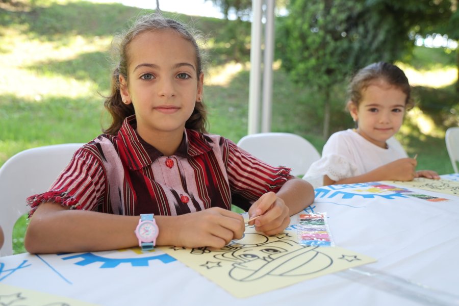 Atölyem Parkta Sultan Murat Parkı’nda Çocuklarla Buluştu