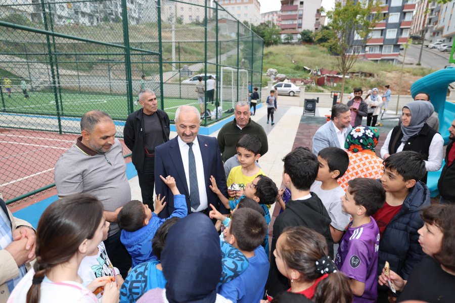 Başkan Büyükgöz’den Ulus Gençlerine Armağan;  Tam Donanımlı Konsept Park   