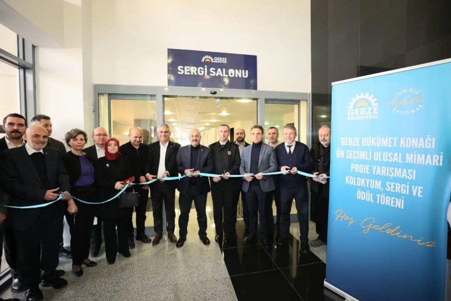 Gebze Hükümet Konağı Proje Yarışmasında Ödüller Sahiplerine Takdim Edildi