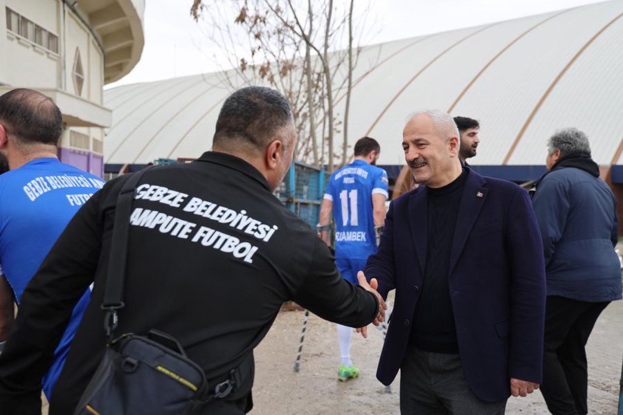 Gebze Belediyesi Ampute Futbol’dan Bir Galibiyet Daha