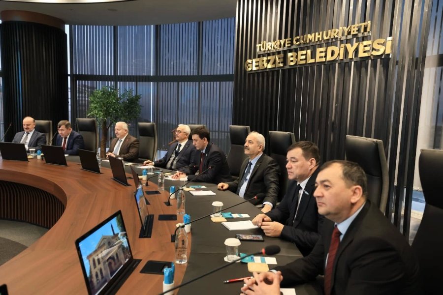 Başkan Büyükgöz’e  Özbekistan’dan Konuklar