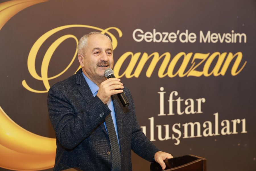 GEBZE BELEDİYESİ’NDEN ÖZEL EĞİTİM ÖĞRETMENLERİNE İFTAR
