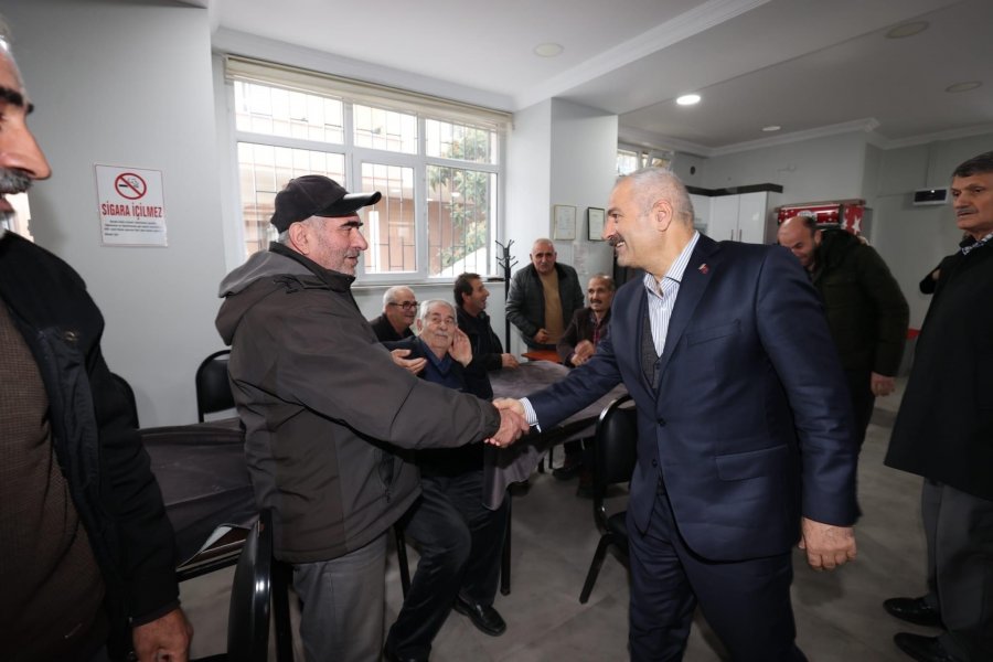 Başkan Büyükgöz’den dernek ziyaretleri