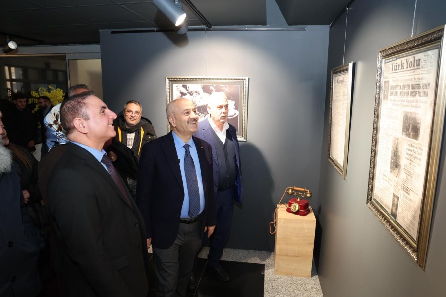 Gebze Basın Tarihi Sergisi Sanatseverlerle Buluştu