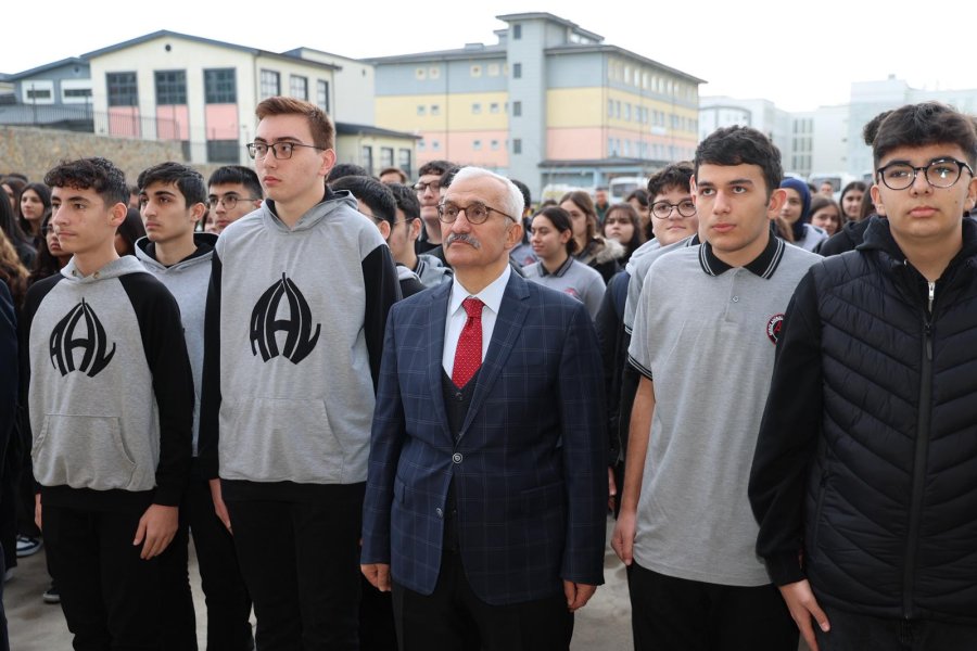 BAŞKAN BÜYÜKGÖZDEN OKULLARA ZİYARET