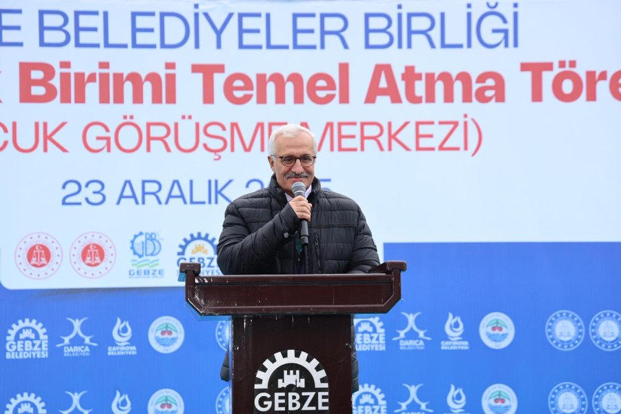 Çocuk Görüşme Merkezi’nin Temeli Gebze’de Atıldı