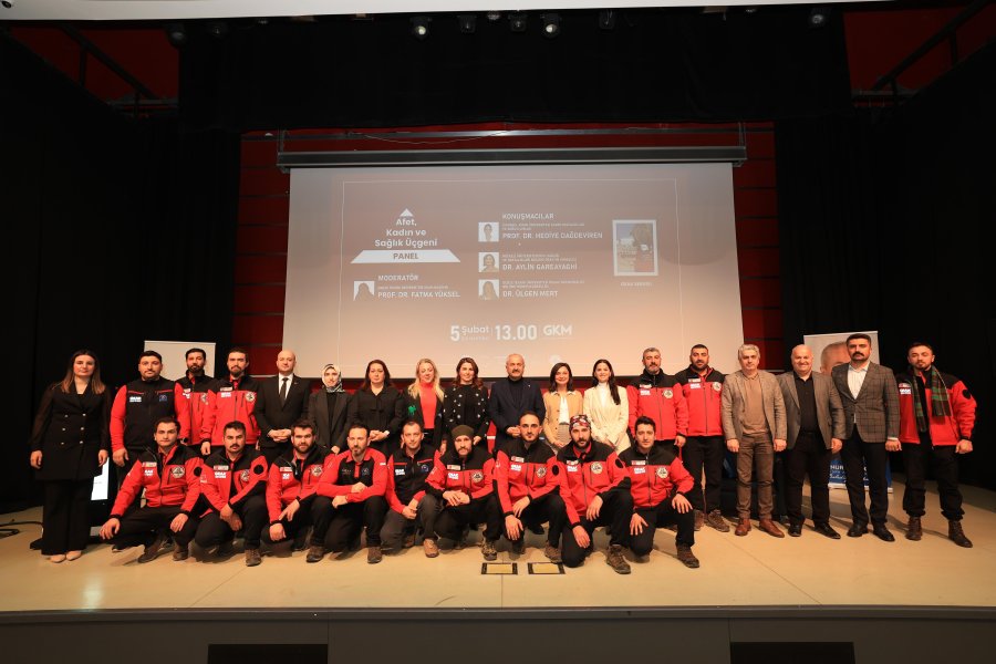 Gebze’de “Afet, Kadın ve Sağlık” Konulu Panel