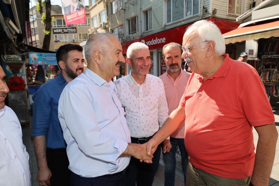 Başkan Büyükgöz Esnafla Buluştu