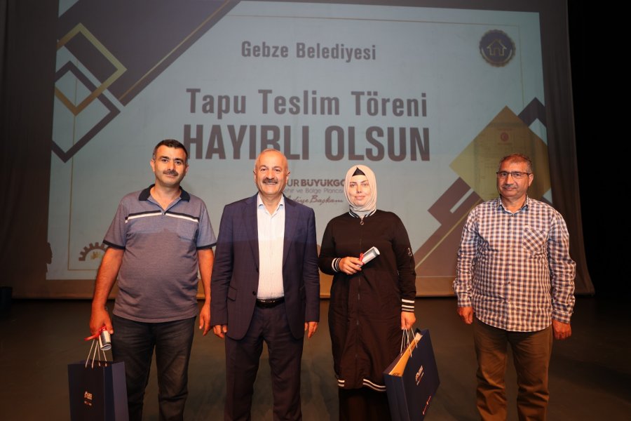 Balçık ve Denizli’de Hak Sahiplerine Tapular