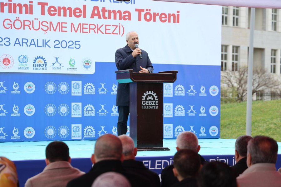 Çocuk Görüşme Merkezi’nin Temeli Gebze’de Atıldı