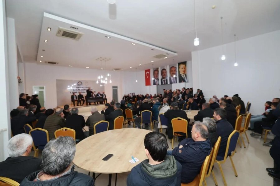 Başkan Adayı Büyükgöz Kirazpınar’ı Dinledi 