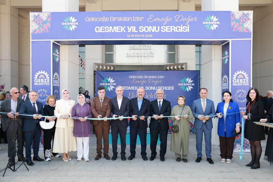GESMEK Yılsonu Sergisi Açıldı