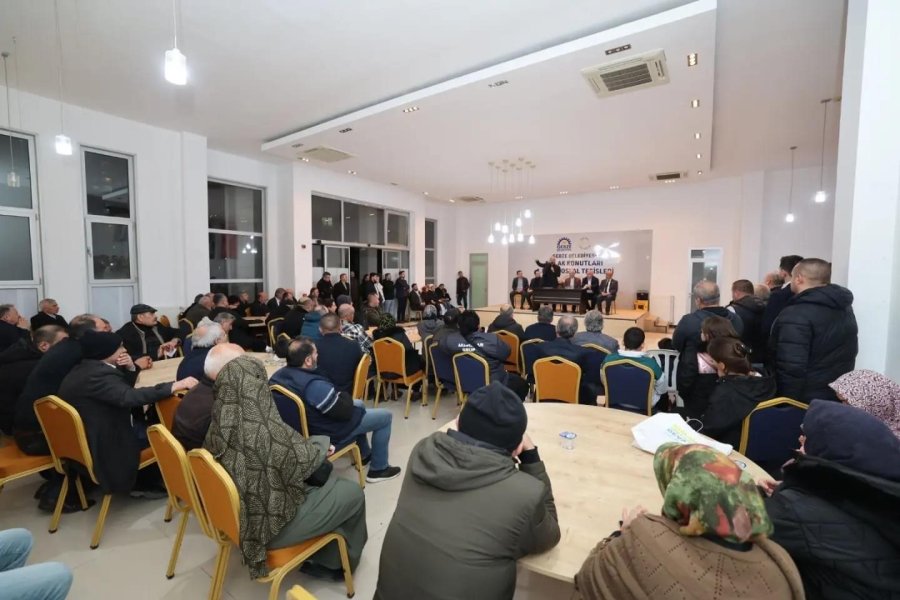 Başkan Adayı Büyükgöz Kirazpınar’ı Dinledi 