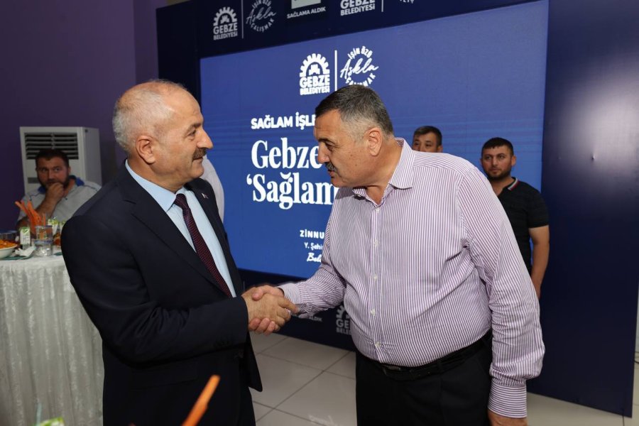 Gebze Belediyesi Hizmet ve Yatırım Dönem Toplantısında Konuşan Başkan BÜYÜKGÖZ: