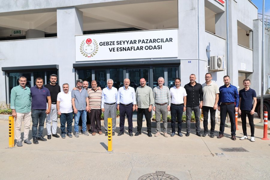 Başkan Büyükgöz’den Pazarcılar Odasına Ziyaret