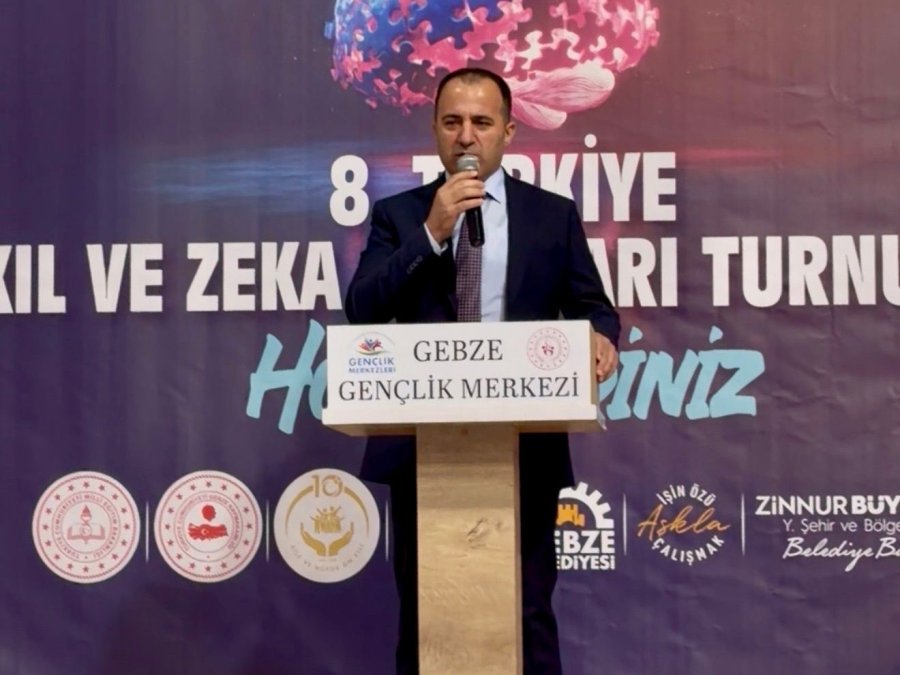 Gebze’de 8. Türkiye Akıl Ve Zeka Oyunları Turnuvası Düzenlendi