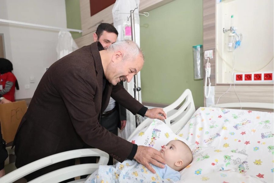 Büyükgöz’den Hastalar Moral Ziyareti 