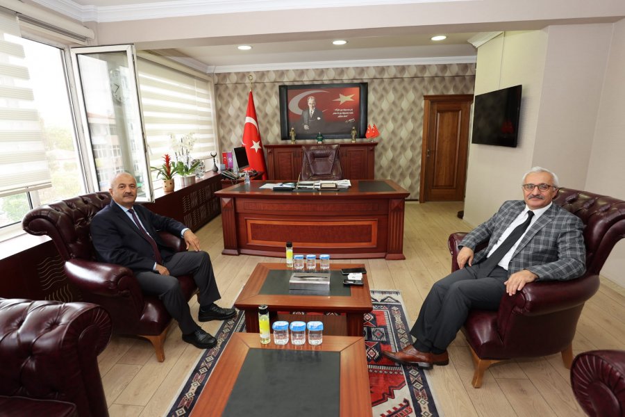 Başkan Büyükgöz’den Kaymakam Özyiğit’e Hayırlı Olsun Ziyareti