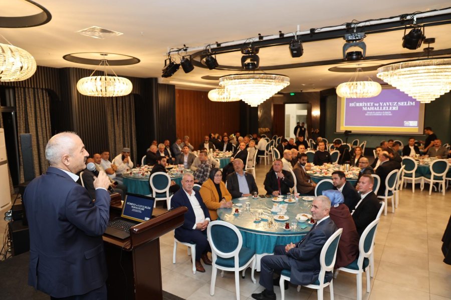 Başkan Büyükgöz’den Bilgilendirme Toplantısı