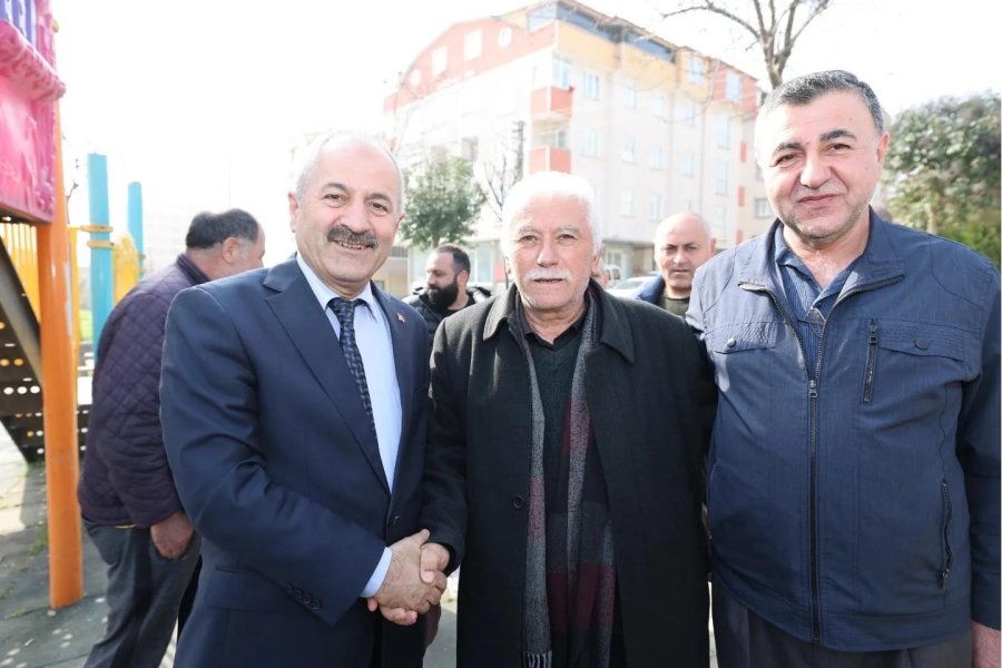 Cumhur İttifakı Adayı Büyükgöz, İnönü’yü Turladı 