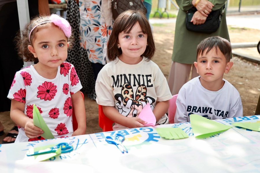Gebze Belediyesi’nin Etkinliğinde Minikler Doyasıya Eğlendi