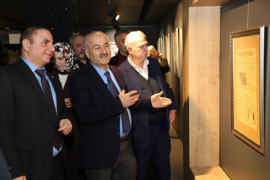 Gebze Basın Tarihi Sergisi Sanatseverlerle Buluştu